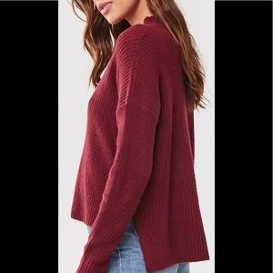 Forever 21 high low sweater